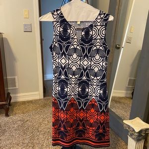 Hanni Red, White and Blue dress